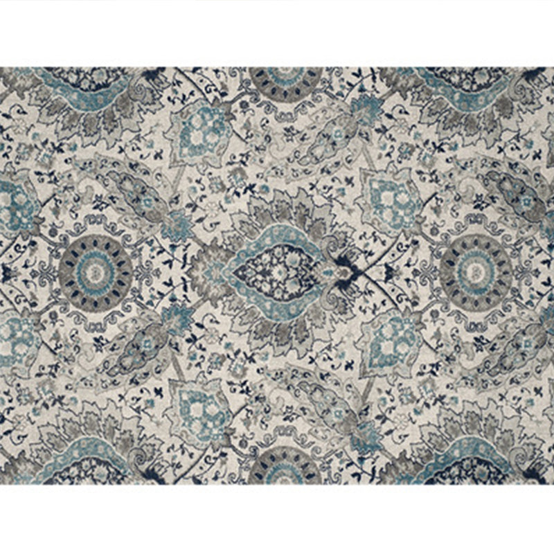 Casual Shabby Chic Rug Multicolored Geometric Print Carpet Anti-Slip Backing Stain-Resistant Rug for Room Gray-Blue Clearhalo 'Area Rug' 'Moroccan' 'Rugs' Rug' 2285866