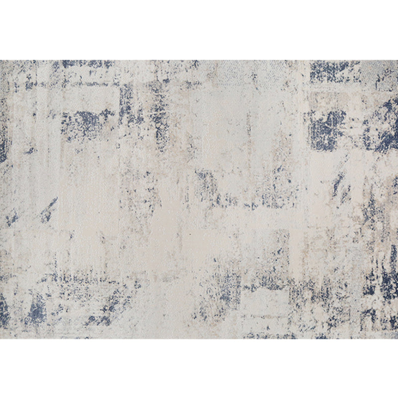 Modern Living Room Rug Multi-Color Abstract Print Rug Area Carpet Polyster Pet Friendly Washable Indoor Rug Cream Clearhalo 'Area Rug' 'Rug' 2286145