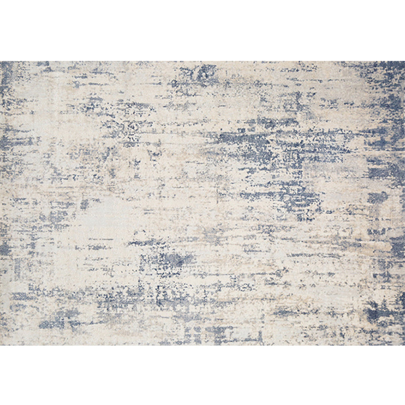 Modern Living Room Rug Multi-Color Abstract Print Rug Area Carpet Polyster Pet Friendly Washable Indoor Rug White Clearhalo 'Area Rug' 'Rug' 2286159