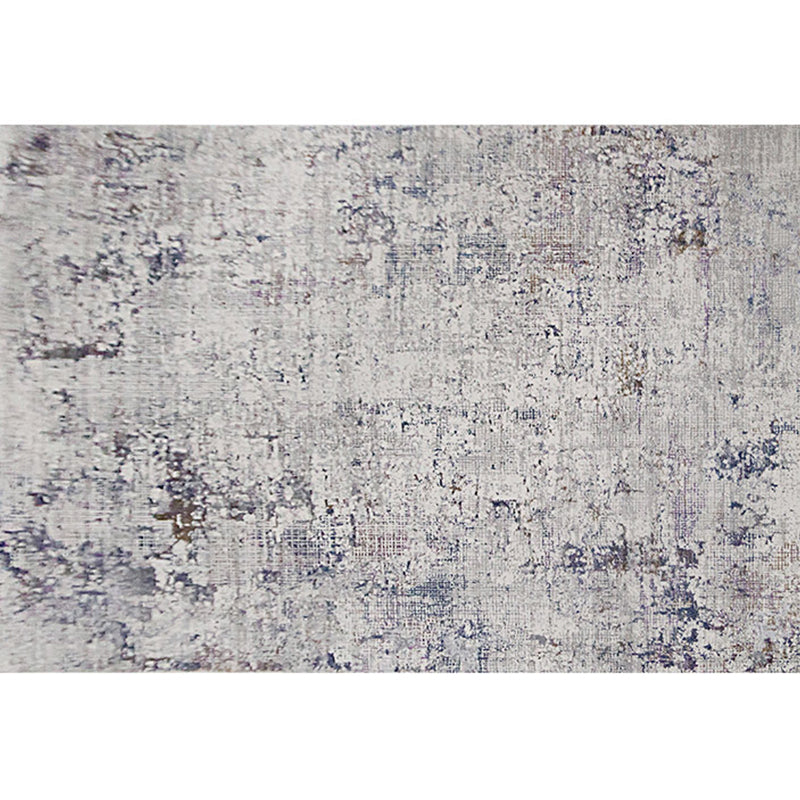 Cyberpunk Living Room Rug Multi Colored Abstract Patterned Area Carpet Polyster Easy Care Pet Friendly Indoor Rug Light Gray Clearhalo 'Area Rug' 'Rug' 2301077