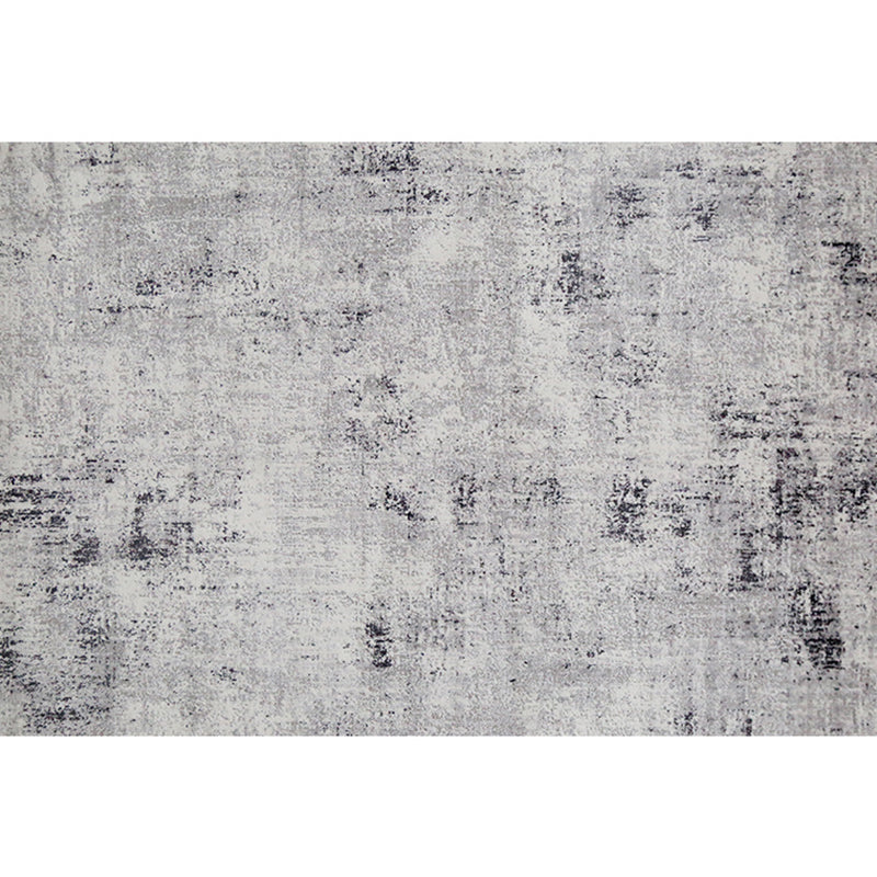 Multi Color Cyberpunk Rug Polyster Abstract Pattern Indoor Rug Easy Care Pet Friendly Area Carpet for Living Room Dark Heather Gray-Black Clearhalo 'Area Rug' 'Rug' 2301129