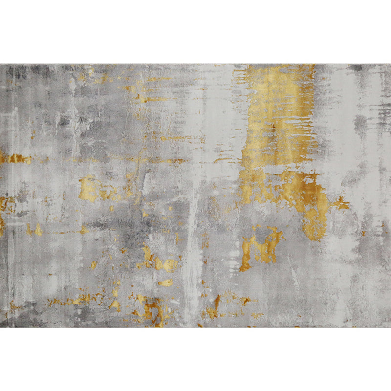 Nordic Abstract Pattern Rug Multi Color Polypropylene Indoor Rug Easy Care Pet Friendly Area Carpet for Living Room Light Gray-Black Clearhalo 'Area Rug' 'Rug' 2301377