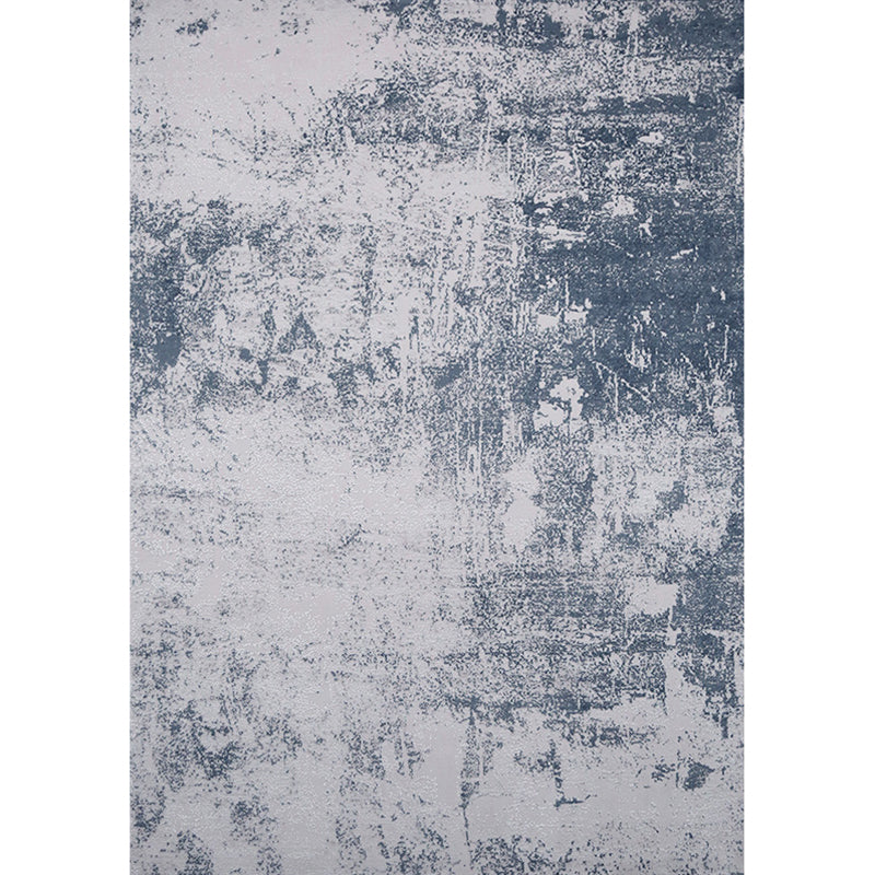 Novelty Parlor Rug Multi Color Abstract Pattern Indoor Rug Synthetics Non-Slip Backing Pet Friendly Carpet Gray Blue Clearhalo 'Area Rug' 'Rug' 2309290