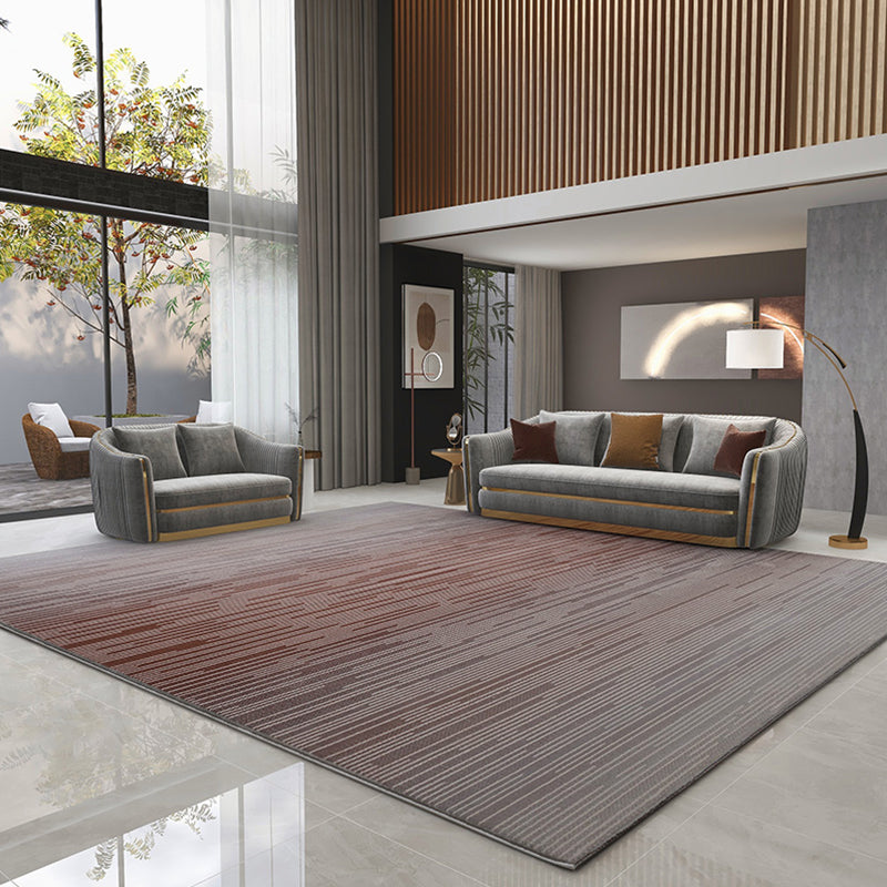 Novelty Parlor Rug Multi Color Abstract Pattern Indoor Rug Synthetics Non-Slip Backing Pet Friendly Carpet Red-Gray Clearhalo 'Area Rug' 'Rug' 2309291