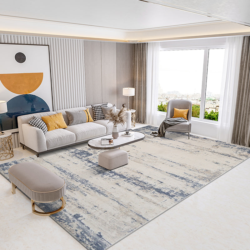 Casual Living Room Rug Multi Colored Abstract Pattern Indoor Rug Polypropylene Easy Care Washable Carpet Dark Gray Clearhalo 'Area Rug' 'Rug' 2309303