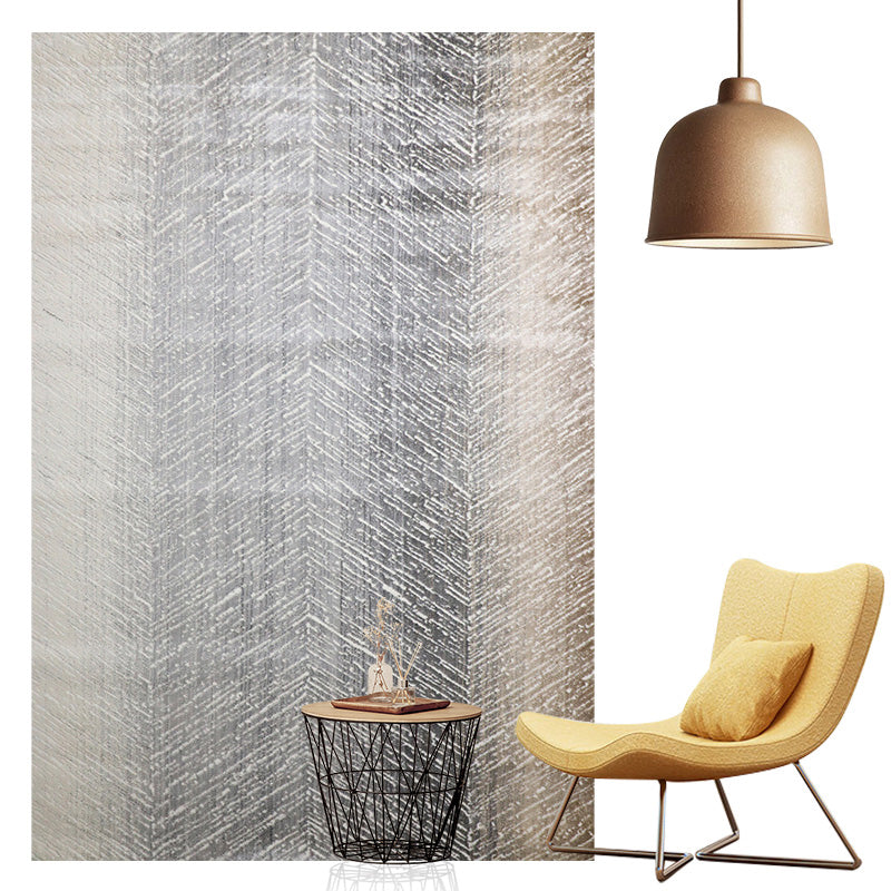 Scandinavian Living Room Rug Multi Colored Abstract Pattern Indoor Rug Non-Slip Backing Washable Area Carpet Dark Camel Clearhalo 'Area Rug' 'Rug' 2309491