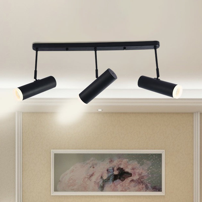 Metal Tubular Spotlight Ceiling Light Modern LED Suspension Lighting for Living Room Clearhalo 'Ceiling Lights' 'Modern Pendants' 'Modern' 'Pendant Lights' 'Pendants' Lighting' 2312164