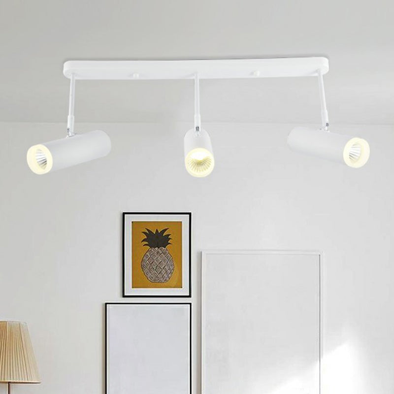 Metal Tubular Spotlight Ceiling Light Modern LED Suspension Lighting for Living Room Clearhalo 'Ceiling Lights' 'Modern Pendants' 'Modern' 'Pendant Lights' 'Pendants' Lighting' 2312166