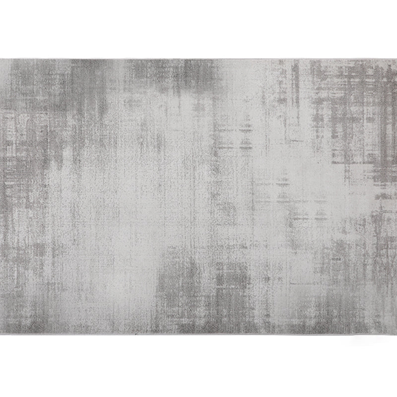 Relaxing Abstract Pattern Rug Multi Color Polypropylene Indoor Rug Anti-Slip Backing Stain-Resistant Area Carpet for Parlor Gray-White Clearhalo 'Area Rug' 'Rug' 2333275