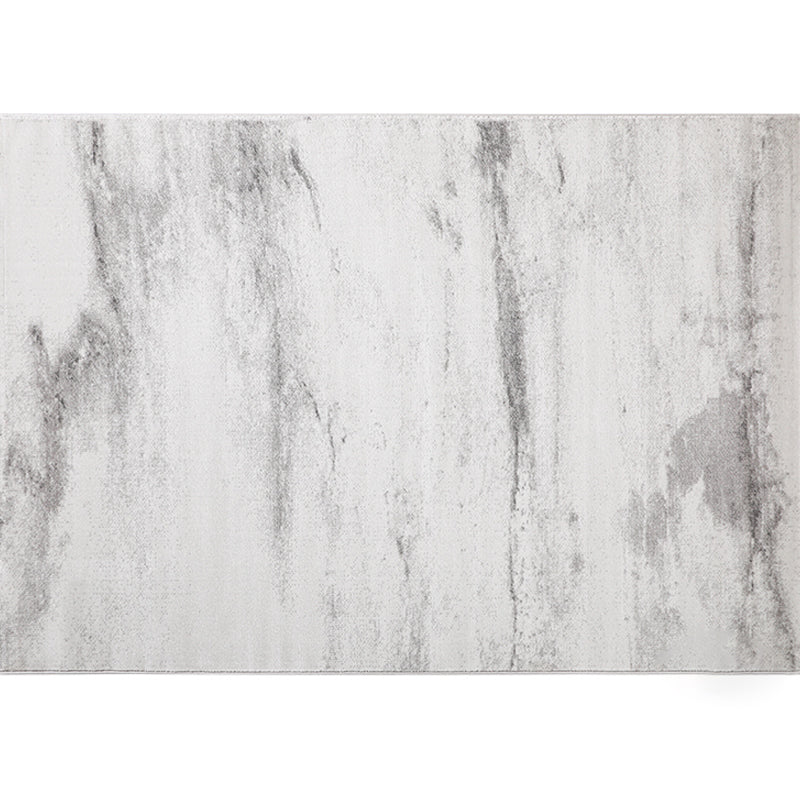 Relaxing Abstract Pattern Rug Multi Color Polypropylene Indoor Rug Anti-Slip Backing Stain-Resistant Area Carpet for Parlor White-Gray Clearhalo 'Area Rug' 'Rug' 2333279