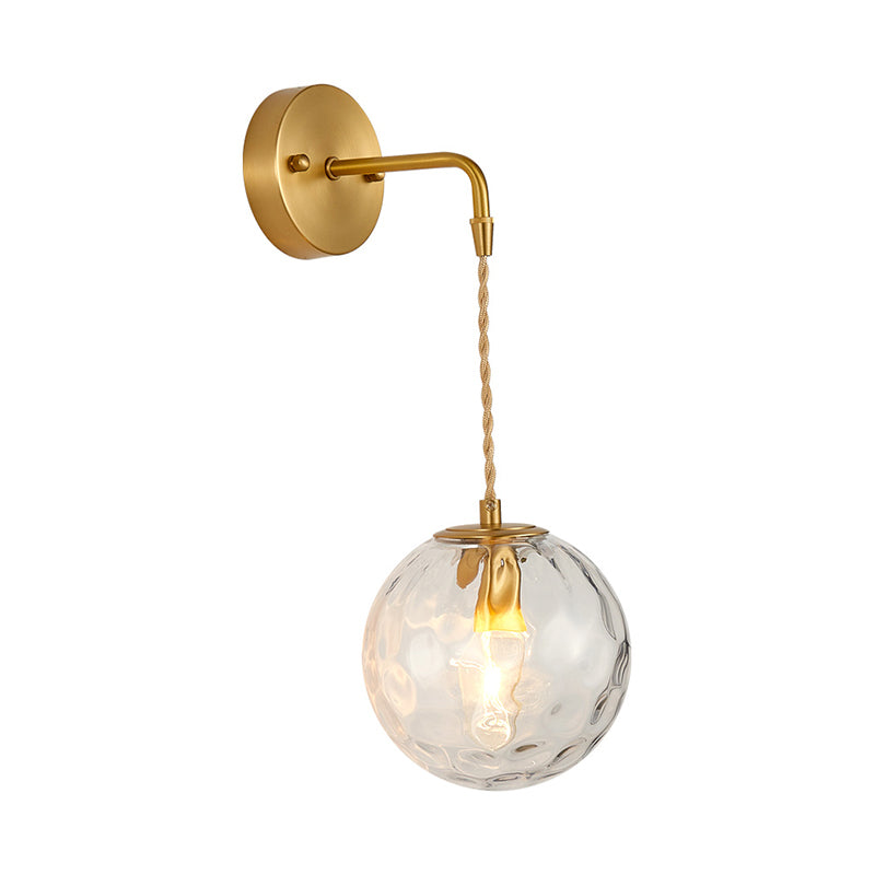 Postmodern Small Wall Hanging Light Metallic Single-Bulb Bedside Reading Wall Lamp Clearhalo 'Cast Iron' 'Glass' 'Industrial' 'Modern wall lights' 'Modern' 'Tiffany' 'Traditional wall lights' 'Wall Lamps & Sconces' 'Wall Lights' Lighting' 2356766
