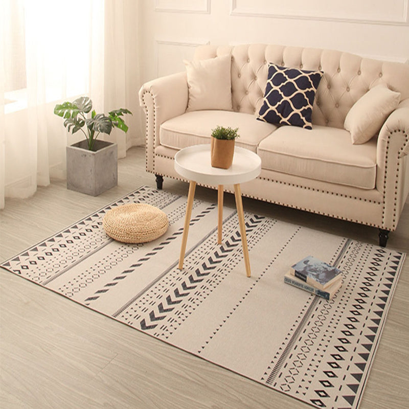 Southwestern Living Room Rug Multi Color Colorblock Indoor Rug Polyster Anti-Slip Backing Stain-Resistant Carpet Clearhalo 'Area Rug' 'Rugs' 'Southwestern' Rug' 2362002