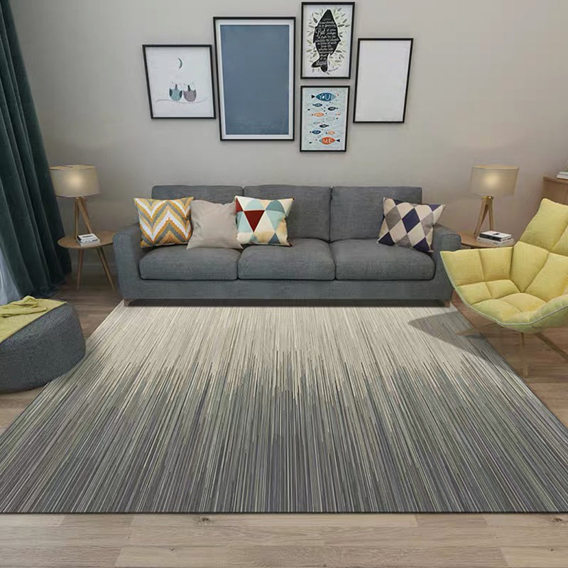 Simple Living Room Rug Multi-Color Geometric Print Indoor Rug Synthetics Anti-Slip Backing Stain-Resistant Carpet Dark Gray Clearhalo 'Area Rug' 'Modern' 'Rugs' Rug' 2374785