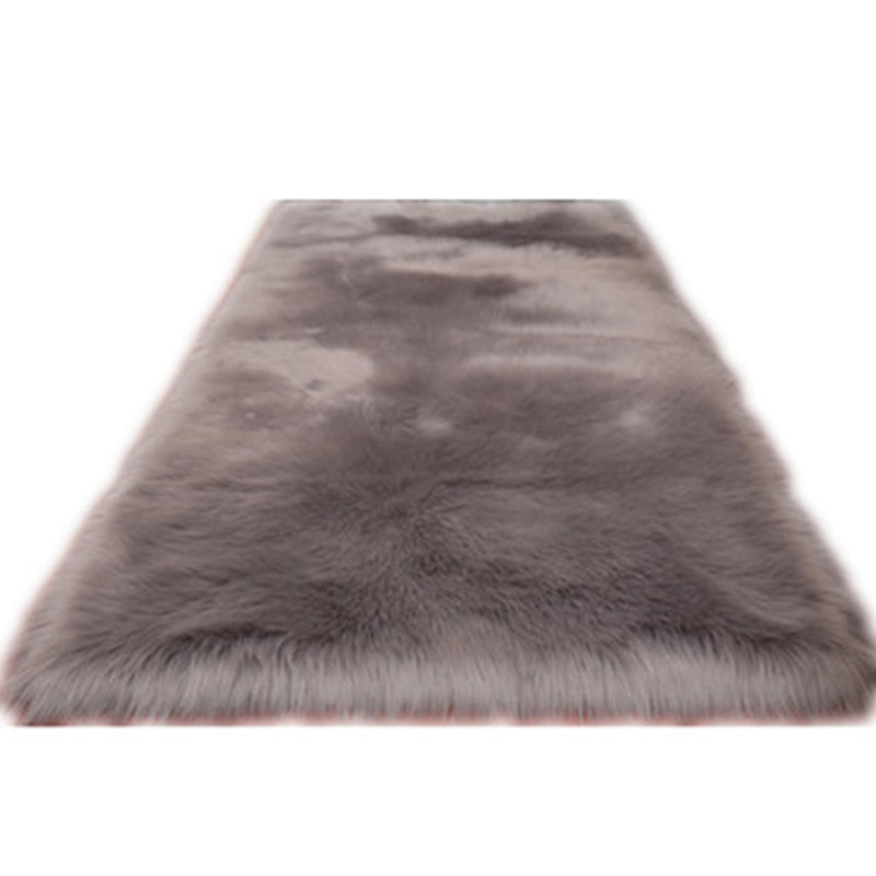 Multi Color Simple Rug Acrylic Solid Color Indoor Rug Non-Slip Backing Pet Friendly Easy Care Area Carpet for Bedroom Clearhalo 'Area Rug' 'Casual' 'Rugs' Rug' 2374875