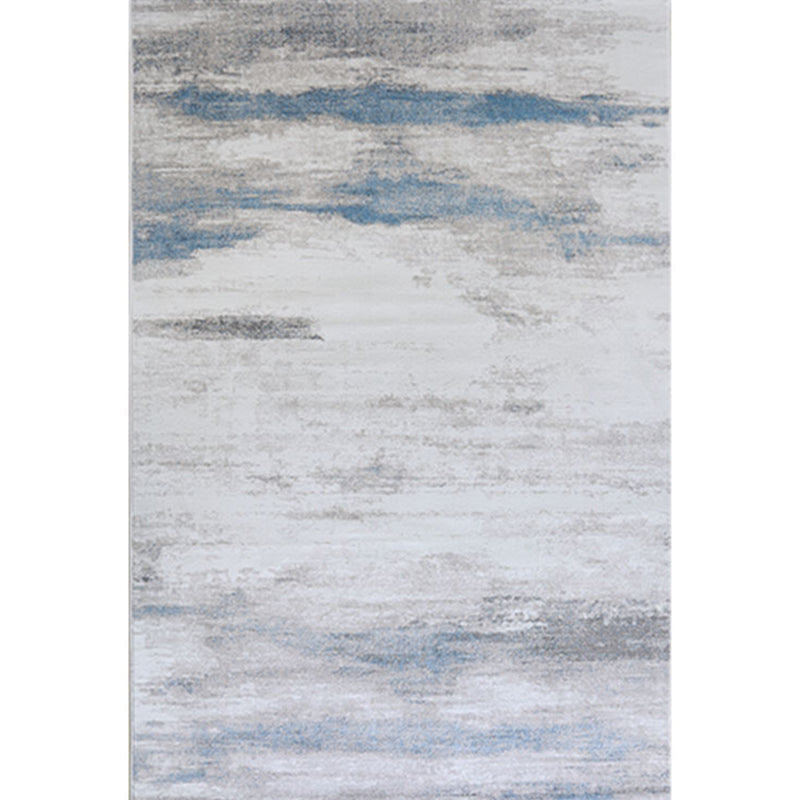 Casual Living Room Rug Multi Colored Abstract Print Indoor Rug Polyster Non-Slip Backing Washable Carpet Grey Clearhalo 'Area Rug' 'Rug' 2392584