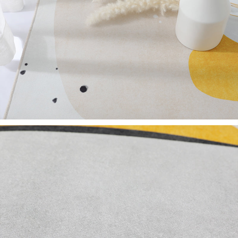 Minimalist Color Block Rug Multicolor Polyster Area Carpet Anti-Slip Backing Pet Friendly Indoor Rug for Decor Clearhalo 'Area Rug' 'Rug' 2393023