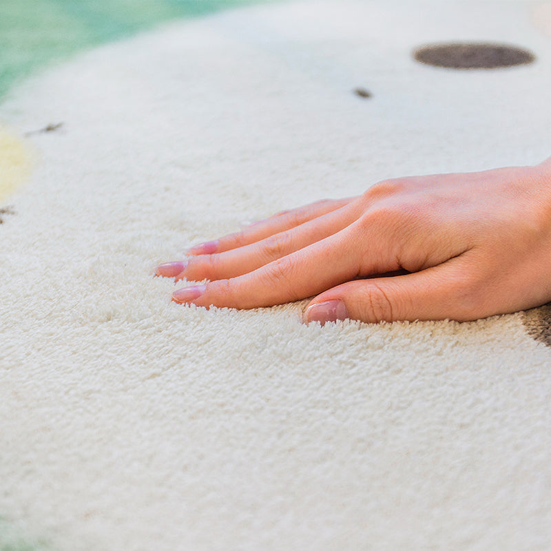 Nordic Cartoon Printed Rug Multicolored Polyster Area Carpet Non-Slip Backing Pet Friendly Rug for Kids Clearhalo 'Area Rug' 'Rug' 2393196