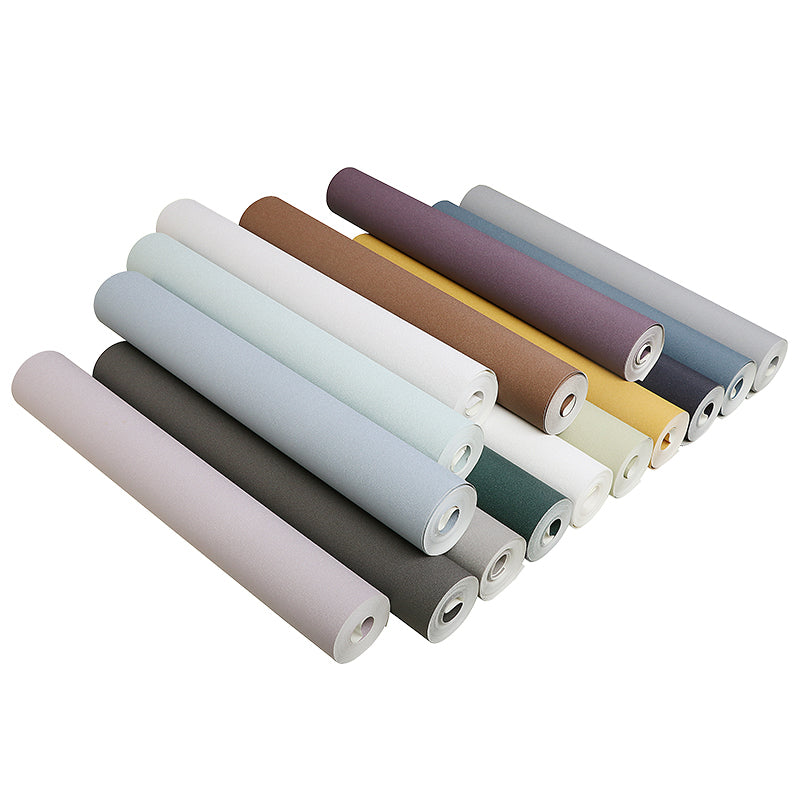 Multicolored Plain Wallpaper Roll Non-Pasted Modern Style Living Room Wall Covering Clearhalo 'Modern wall decor' 'Modern' 'Wallpaper' Wall Decor' 2411841