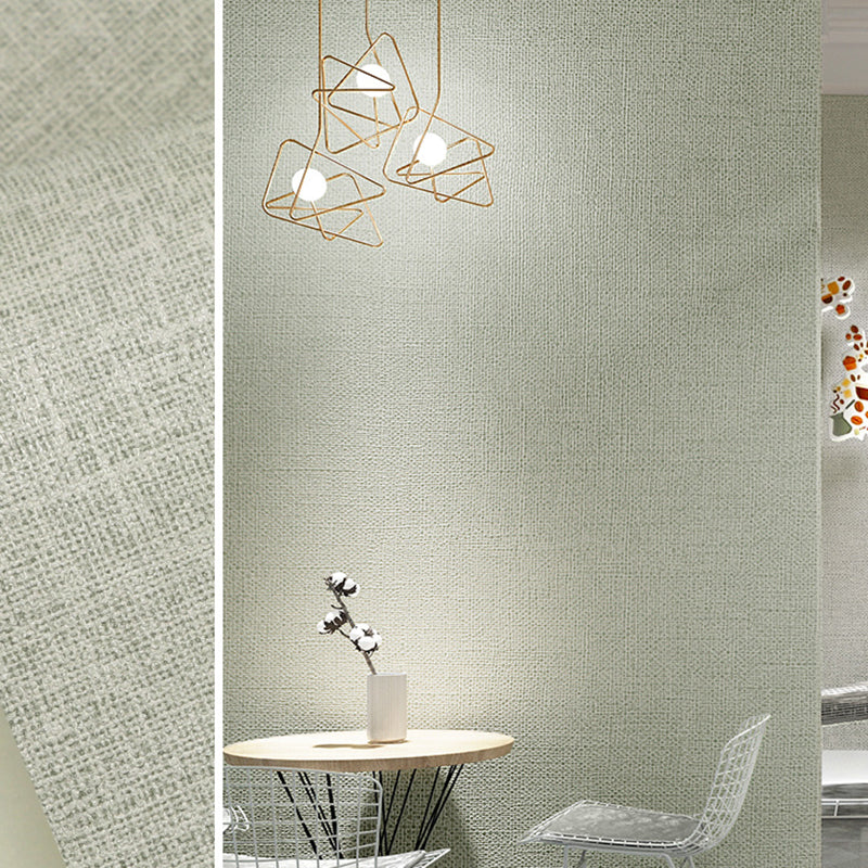 Modern Multi Color Non-Woven Wallpaper Roll Textured Solid Color Non-Pasted Wall Covering Cream Gray Wallpaper Roll Clearhalo 'Modern wall decor' 'Modern' 'Wallpaper' Wall Decor' 2411931