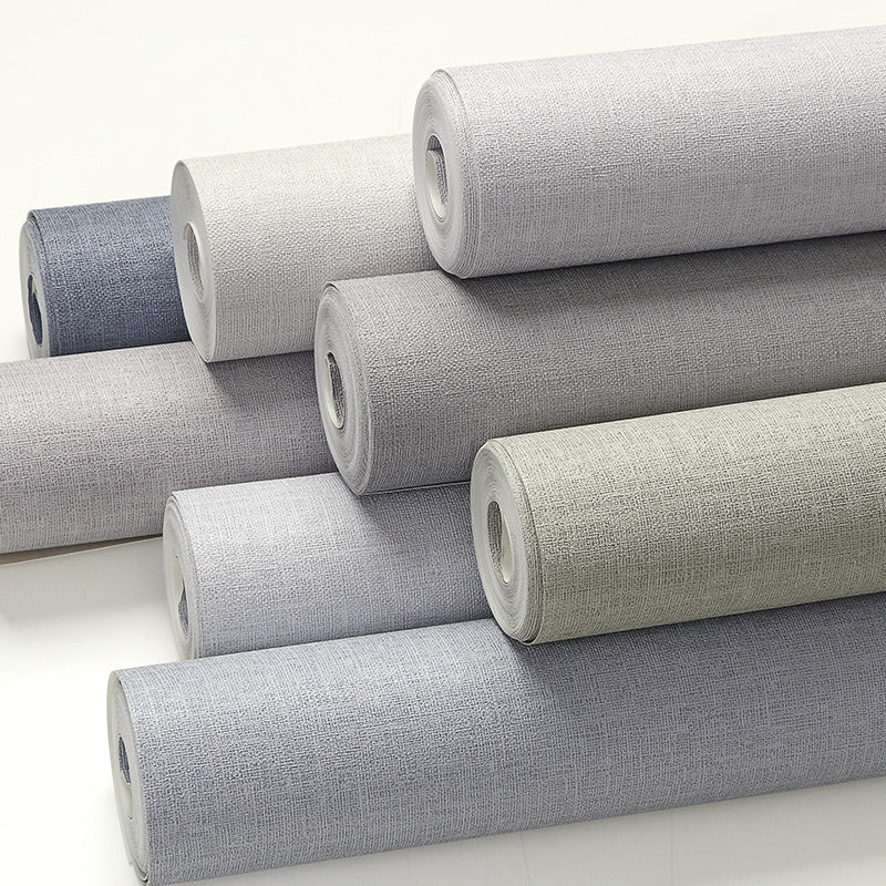 Modern Multi Color Non-Woven Wallpaper Roll Textured Solid Color Non-Pasted Wall Covering Clearhalo 'Modern wall decor' 'Modern' 'Wallpaper' Wall Decor' 2411932