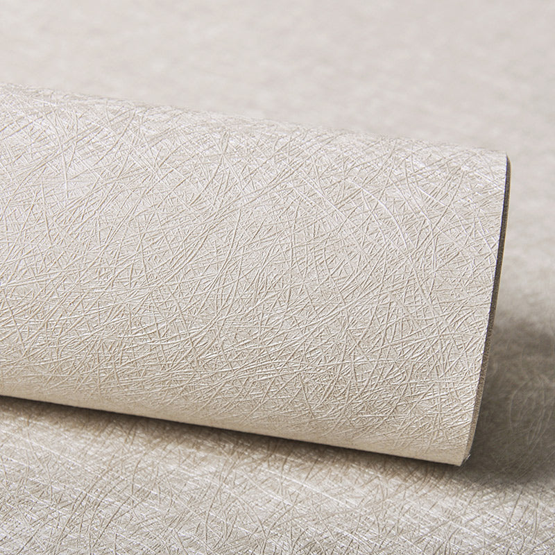 Modern Wallpaper Roll Solid-Colored Pattern Moisture Resistant Wall Covering, Multi-Color Light Beige Wallpaper Roll Clearhalo 'Modern wall decor' 'Modern' 'Wallpaper' Wall Decor' 2411976