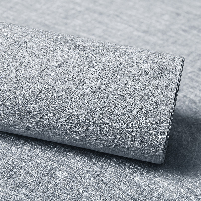 Modern Wallpaper Roll Solid-Colored Pattern Moisture Resistant Wall Covering, Multi-Color Light Gray Wallpaper Roll Clearhalo 'Modern wall decor' 'Modern' 'Wallpaper' Wall Decor' 2411986