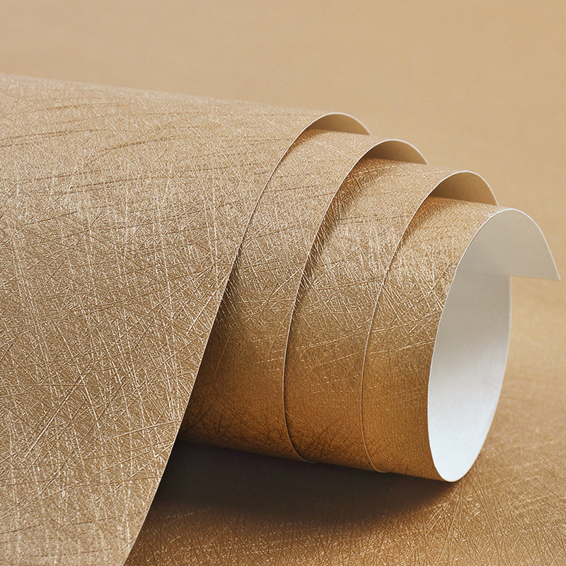 Modern Wallpaper Roll Solid-Colored Pattern Moisture Resistant Wall Covering, Multi-Color Light Gold Wallpaper Roll Clearhalo 'Modern wall decor' 'Modern' 'Wallpaper' Wall Decor' 2411989