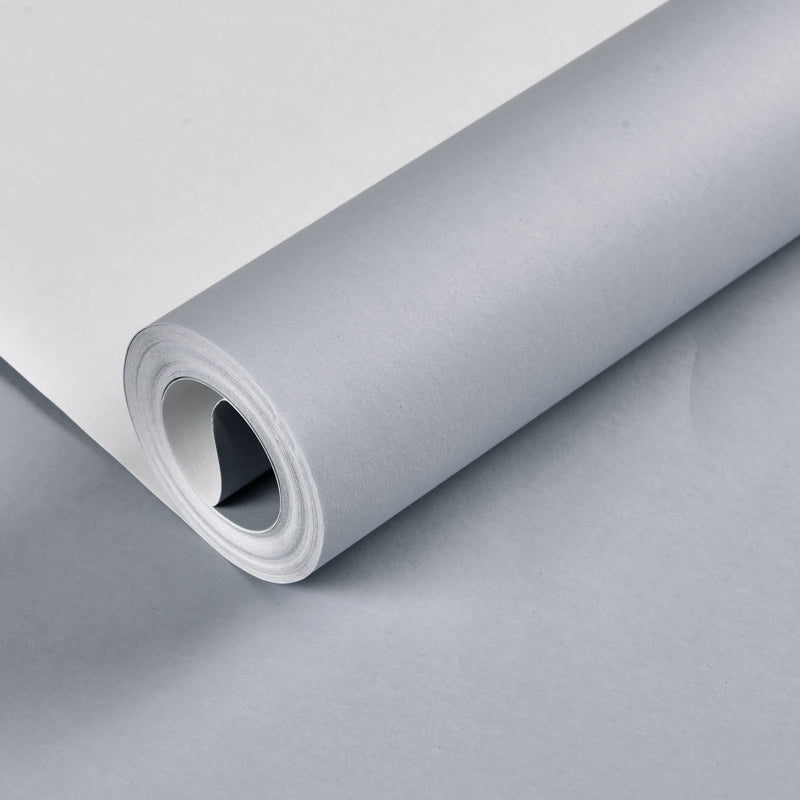 Wallpaper Roll Solid Color Multicolor Minimalist Style Non-Woven Material Wall Art Textured White Wallpaper Roll Clearhalo 'Modern wall decor' 'Modern' 'Wallpaper' Wall Decor' 2412168