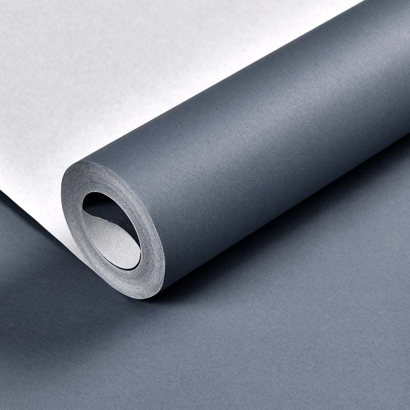 Wallpaper Roll Solid Color Multicolor Minimalist Style Non-Woven Material Wall Art Smoke Gray Wallpaper Roll Clearhalo 'Modern wall decor' 'Modern' 'Wallpaper' Wall Decor' 2412179