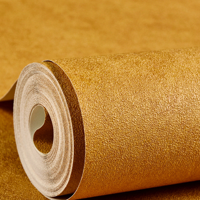 Plain Patterned Wallpaper Roll Simple Non-Pasted Living Room Wall Art, 57.1-sq ft Ginger Wallpaper Roll Clearhalo 'Modern wall decor' 'Modern' 'Wallpaper' Wall Decor' 2412205