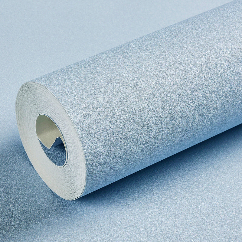 Plain Patterned Wallpaper Roll Simple Non-Pasted Living Room Wall Art, 57.1-sq ft Sky Blue Wallpaper Roll Clearhalo 'Modern wall decor' 'Modern' 'Wallpaper' Wall Decor' 2412209