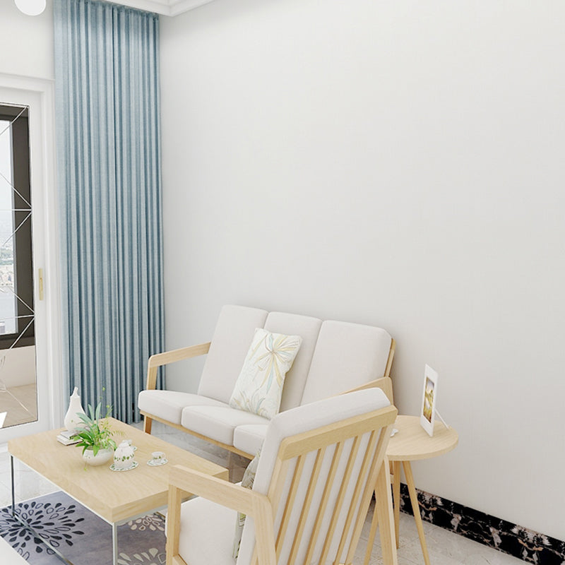 Plain Pattern Wallpaper Roll Simple Self-Adhesive Living Room Wall Covering, 57.1-sq ft Clearhalo 'Modern wall decor' 'Modern' 'Wallpaper' Wall Decor' 2412316