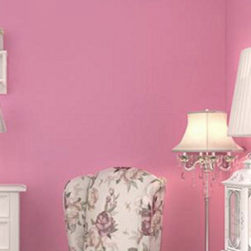 Modern Abstract Wallpaper Roll Non-Woven Self-Adhesive Pastel Color Wall Art for Living Room Pink Wallpaper Roll Clearhalo 'Modern wall decor' 'Modern' 'Wallpaper' Wall Decor' 2412564