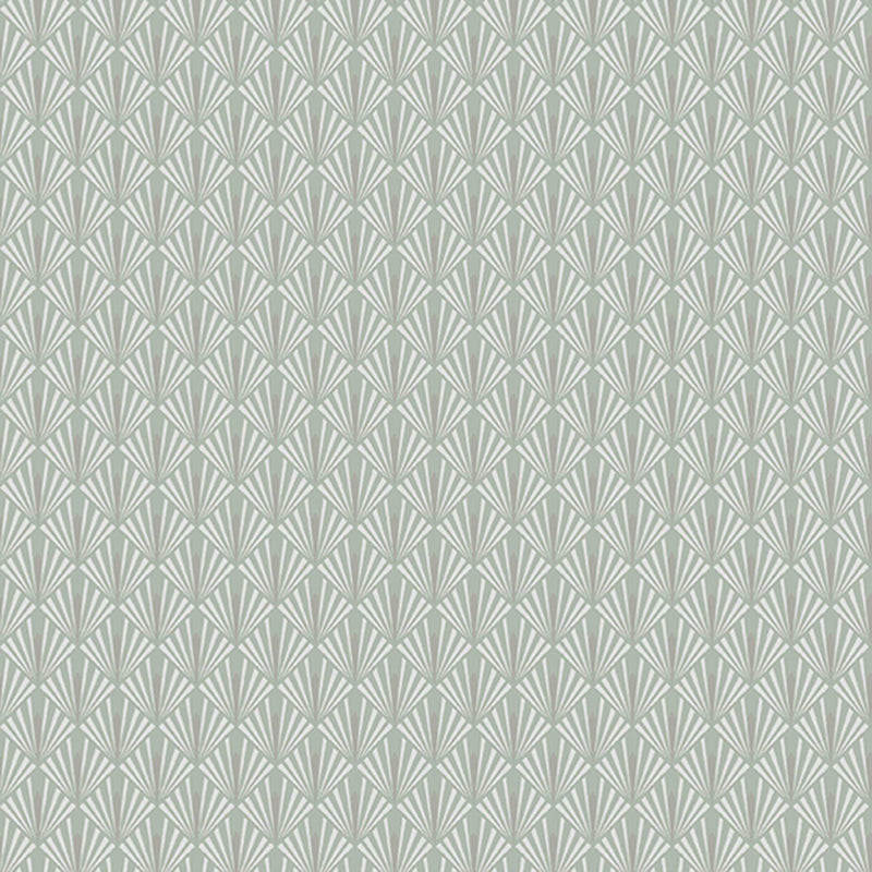 Rhombus Leaf Print Wallpaper Roll Simplicity Style Adhesive Bedroom Wall Decor, 61.4 sq-ft Light Green Wallpaper Roll Clearhalo 'Modern wall decor' 'Modern' 'Wallpaper' Wall Decor' 2412615