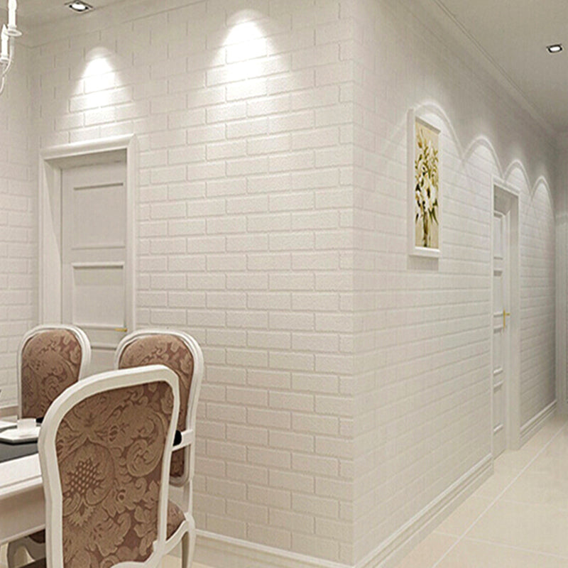 Brick Printing Wallpaper Roll Soft Color Industrial Wall Covering for Living Room Clearhalo 'Industrial wall decor' 'Industrial' 'Wallpaper' Wall Decor' 2412710