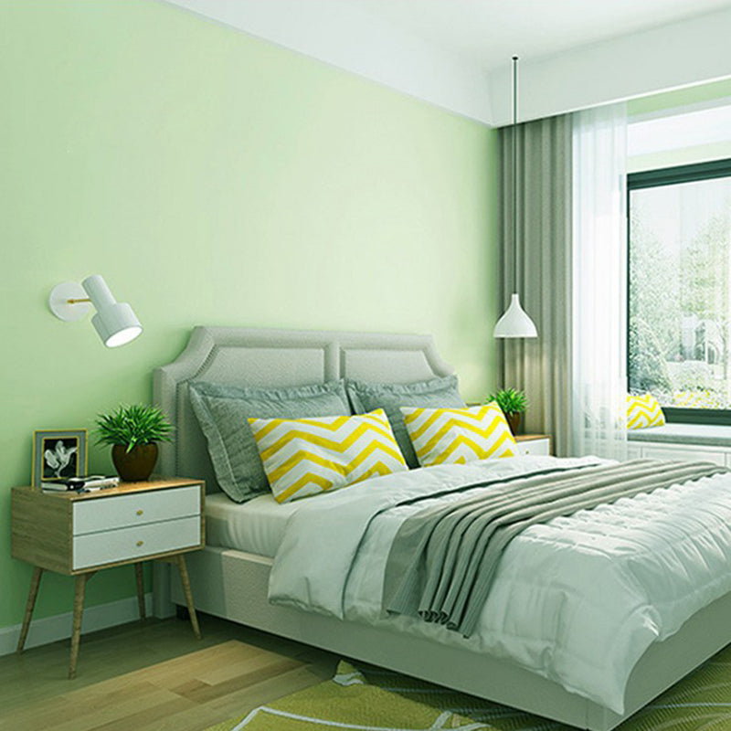 Solid Color Pattern Wallpaper Roll Unpasted Simple Style Bedroom Wall Art, 54.2-sq ft Clearhalo 'Modern wall decor' 'Modern' 'Wallpaper' Wall Decor' 2413299