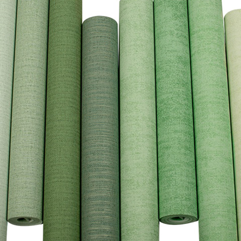 Nordic Soft Color Non-Woven Wallpaper Roll Textured Solid Unpasted Wall Covering Clearhalo 'Modern wall decor' 'Modern' 'Wallpaper' Wall Decor' 2413358