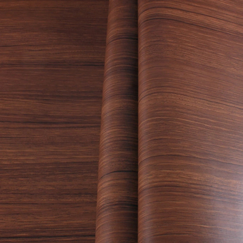 Multi-Colored Wood Plank Wallpaper Roll Self-Adhesive Wall Covering for Bathroom Red Brown Wallpaper Roll Clearhalo 'Industrial wall decor' 'Industrial' 'Wallpaper' Wall Decor' 2413720