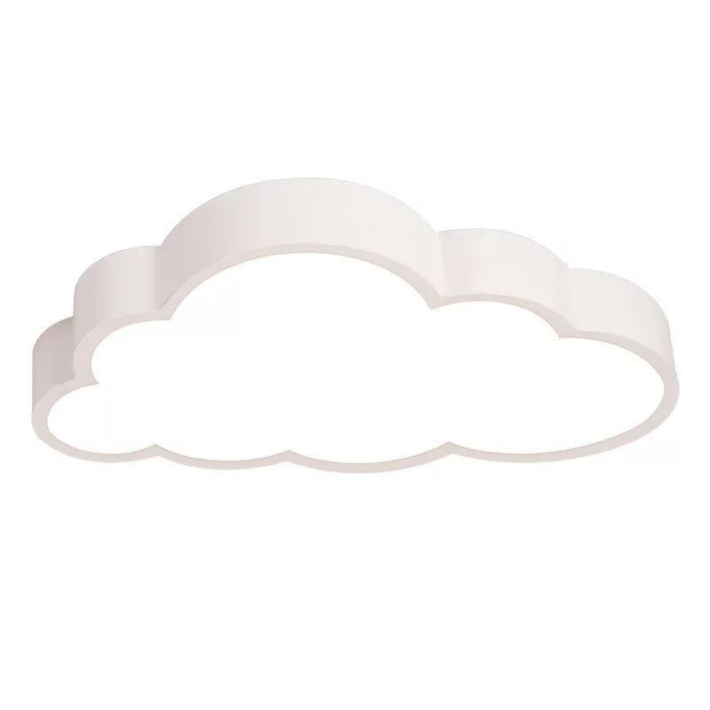 Acrylic Cloud Flushmount Ceiling Lamp Cartoon LED Flush Mount Light Fixture for Kids Room White Clearhalo 'Ceiling Lights' 'Close To Ceiling Lights' 'Close to ceiling' 'Flush mount' Lighting' 2462396