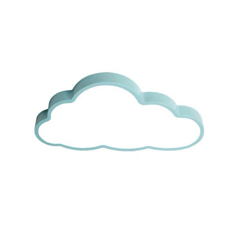 Acrylic Cloud Flushmount Ceiling Lamp Cartoon LED Flush Mount Light Fixture for Kids Room Clearhalo 'Ceiling Lights' 'Close To Ceiling Lights' 'Close to ceiling' 'Flush mount' Lighting' 2462401