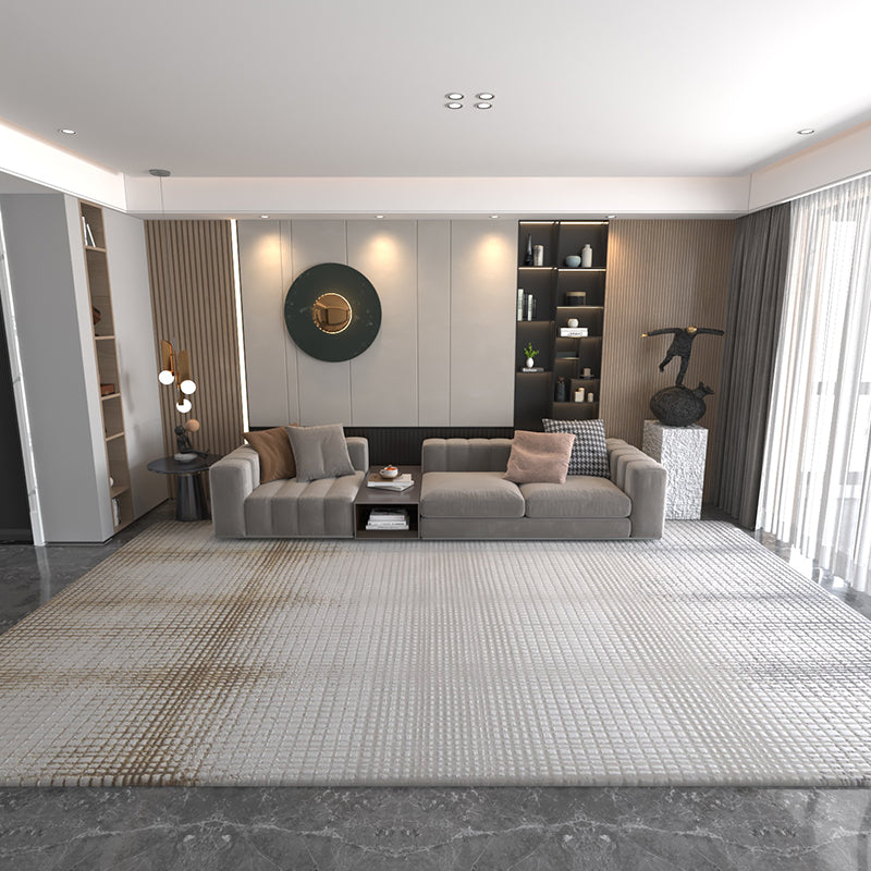 Relaxing Abstract Printed Rug Multicolor Polyster Area Carpet Non-Slip Pet Friendly Easy Care Indoor Rug for Living Room Grey Clearhalo 'Area Rug' 'Rug' 2464217