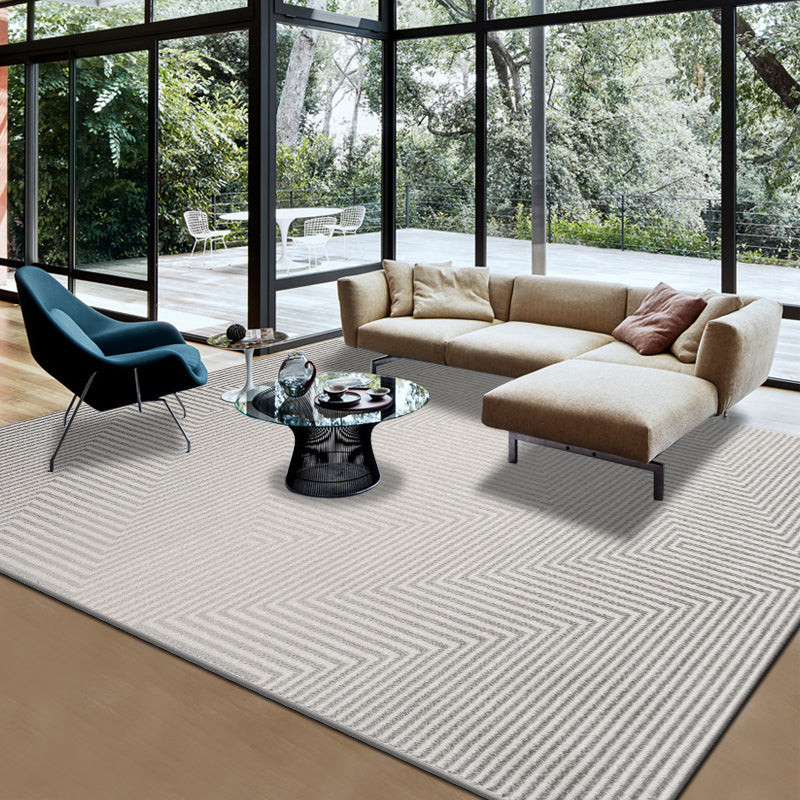 Casual Living Room Rug Multi Color Abstract Printed Indoor Rug Synthetics Anti-Slip Pet Friendly Area Carpet Grey Clearhalo 'Area Rug' 'Rug' 2464236