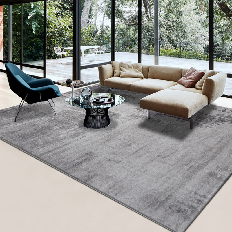 Casual Living Room Rug Multi Color Abstract Printed Indoor Rug Synthetics Anti-Slip Pet Friendly Area Carpet Light Gray Clearhalo 'Area Rug' 'Rug' 2464241
