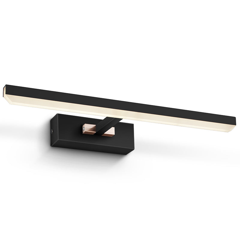 Modernism Linear Wall Vanity Light Acrylic Bathroom LED Wall Sconce Lighting Fixture Clearhalo 'Modern wall lights' 'Modern' 'Vanity Lights' 'Wall Lights' Lighting' 2467187
