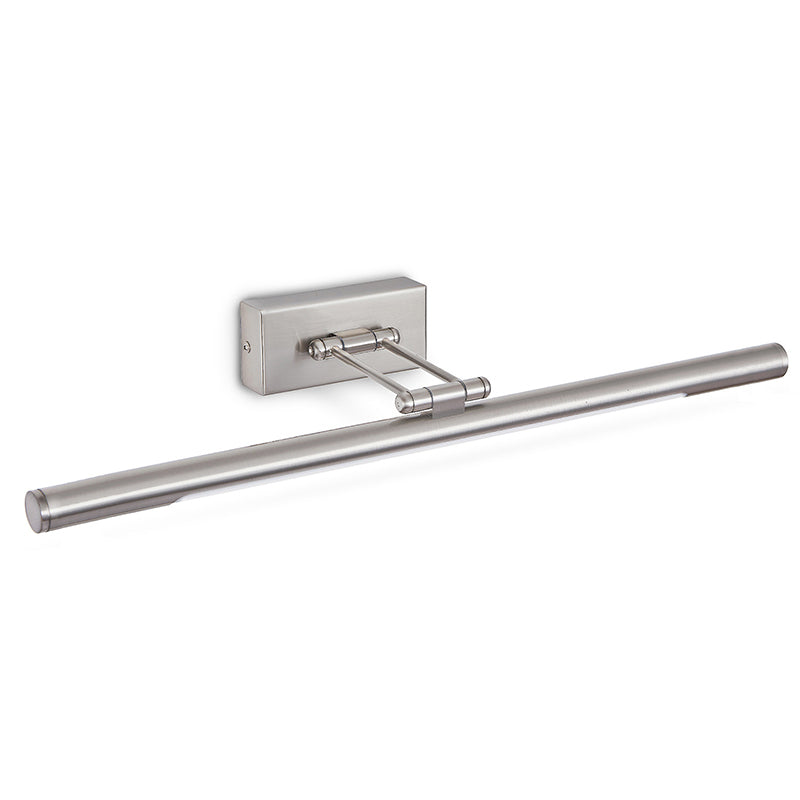Rotatable Tubular Vanity Wall Sconce Antique Style Metal LED Wall Mount Lighting Grey 26.5" Clearhalo 'Vanity Lights' 'Wall Lights' Lighting' 2468412