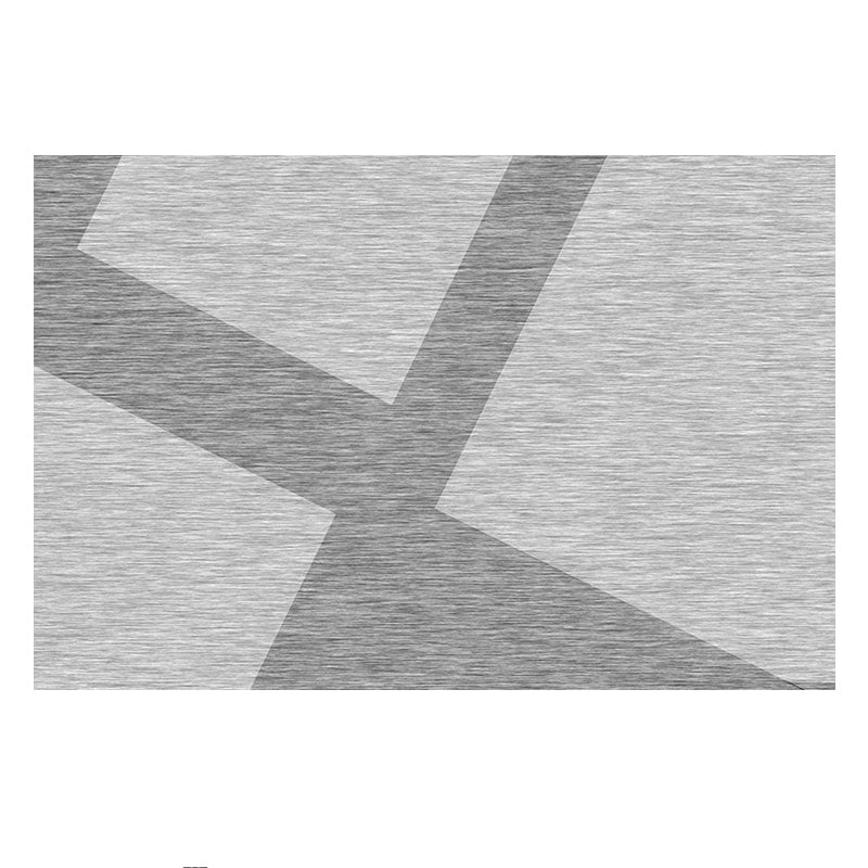 Multicolor Western Rug Cotton Blend Color Block Indoor Rug Anti-Slip Backing Stain-Resistant Area Carpet for Bedroom Grey Clearhalo 'Area Rug' 'Rug' 2479948