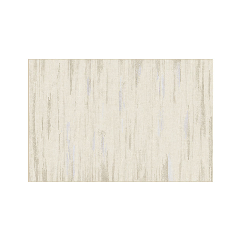 Scandinavian Decoration Rug Multi Colored Stripe Printed Area Carpet Synthetics Non-Slip Backing Easy Care Indoor Rug Beige Clearhalo 'Area Rug' 'Rug' 2480643