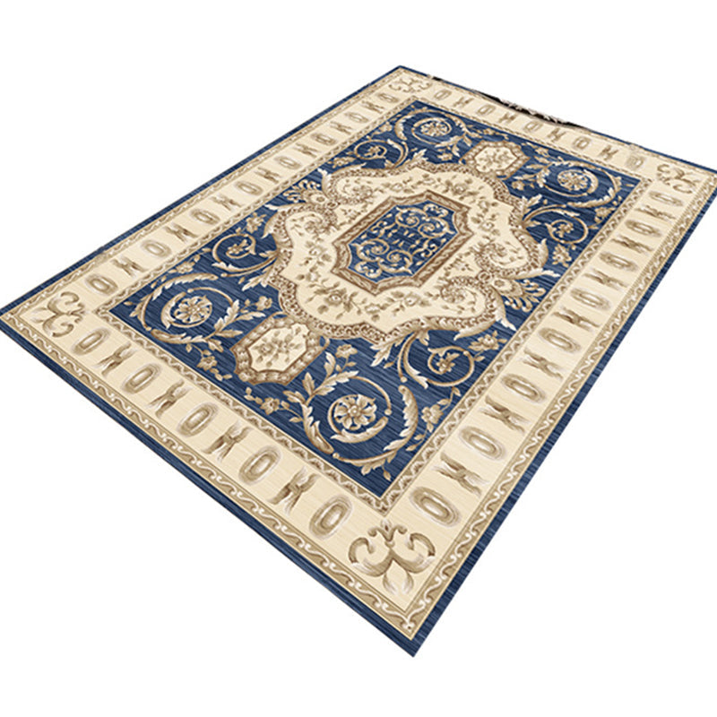 Multicolor Modern Rug Polyster Floral Printed Area Carpet Anti-Slip Backing Stain-Resistant Indoor Rug for Parlor Clearhalo 'Area Rug' 'Modern' 'Rugs' Rug' 2480910