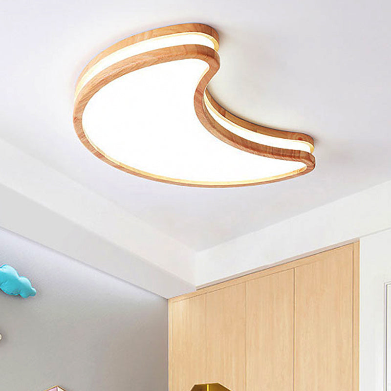 Nordic Style Sky Ceiling Mount Light Acrylic White LED Ceiling Lamp for Kid Bedroom Clearhalo 'Ceiling Lights' 'Close To Ceiling Lights' 'Close to ceiling' 'Flush mount' Lighting' 253025