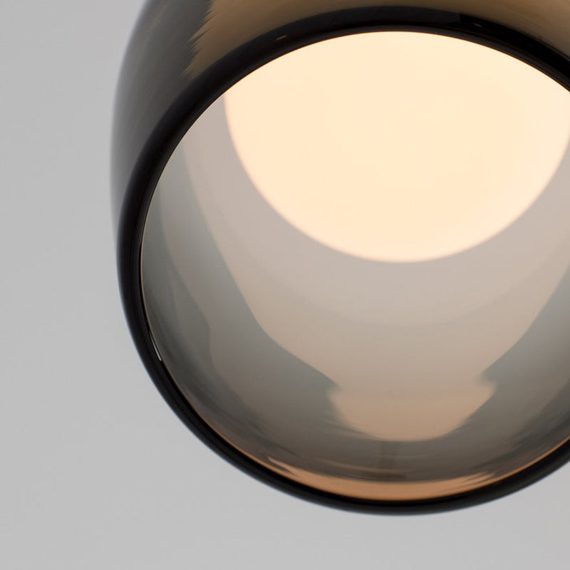 Bell Hanging Light Fixtures Modern Glass Pendant Lamp for Dining Room Table Clearhalo 'Ceiling Lights' 'Glass shade' 'Glass' 'Modern Pendants' 'Modern' 'Pendant Lights' 'Pendants' Lighting' 2548927